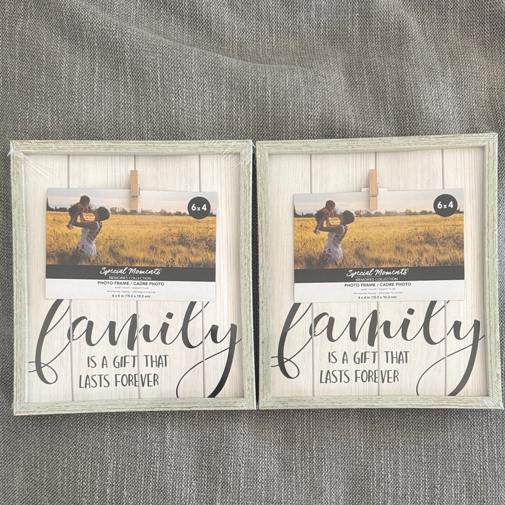 Special Moments Rustic Gray Photo Frame